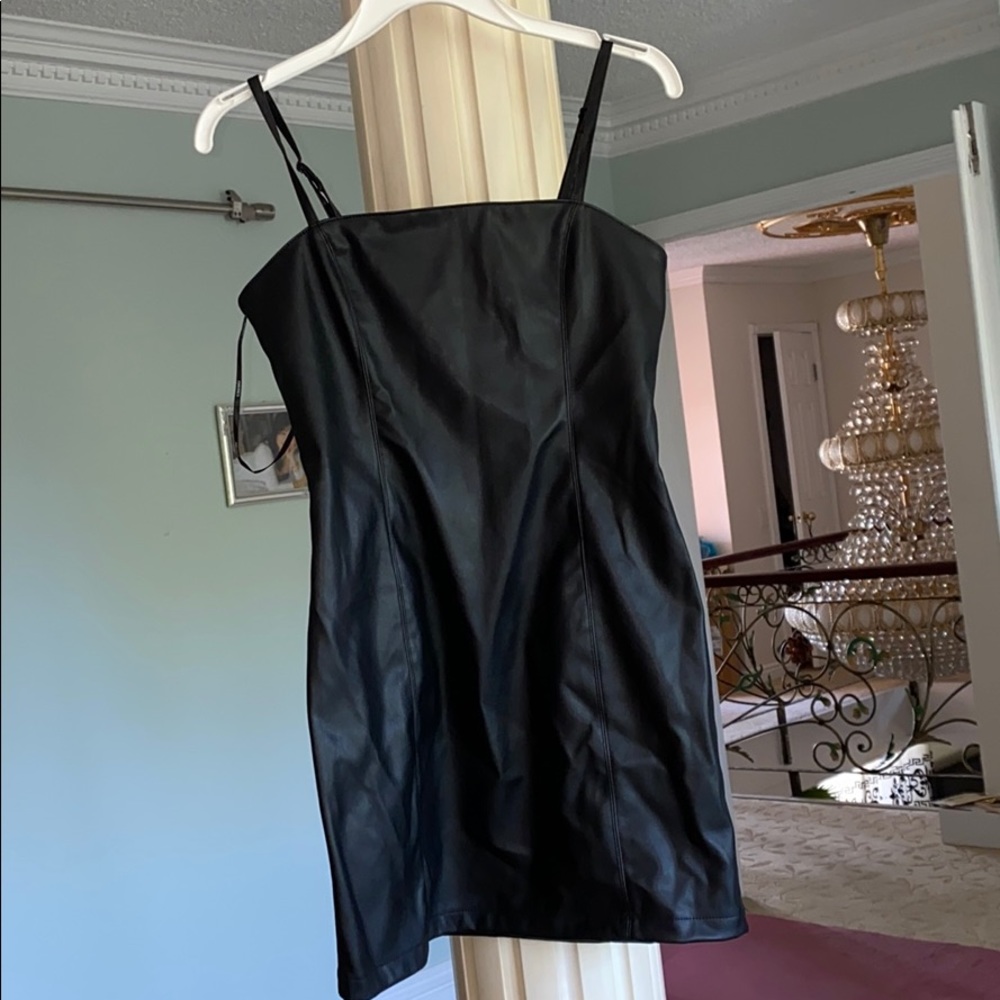 Forever 21 | Pleather BODYCON Dress | SIZE: S